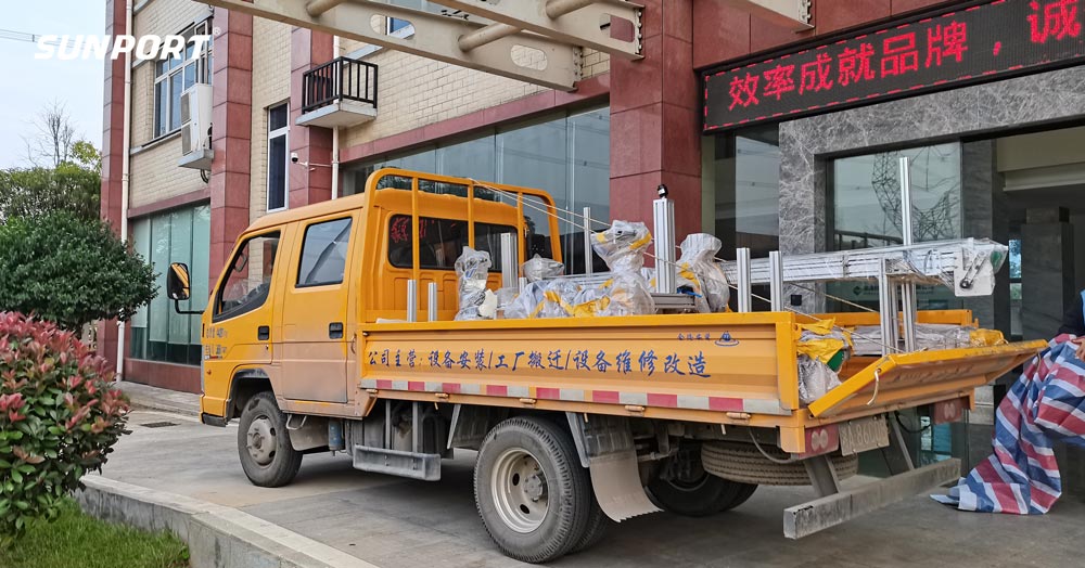 发货啦！公海JCJC5500智能下料机结构已成功发往客户现场